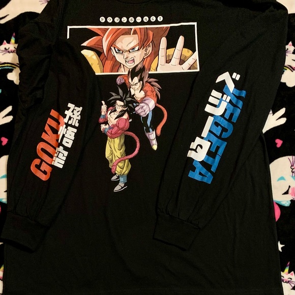 Crunchyroll x Dragon Ball NWOT Double-Sided GOGETA Shirt - Picture 4 of 6
